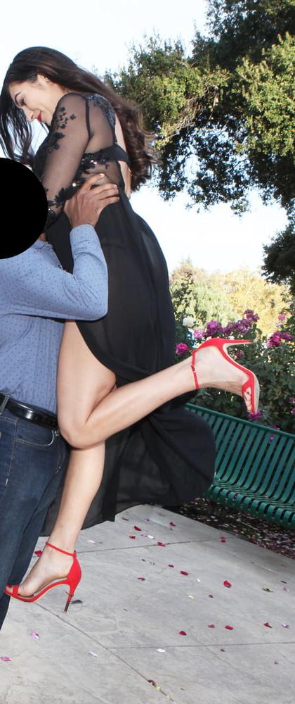 17P Latina Ass See Through Dress