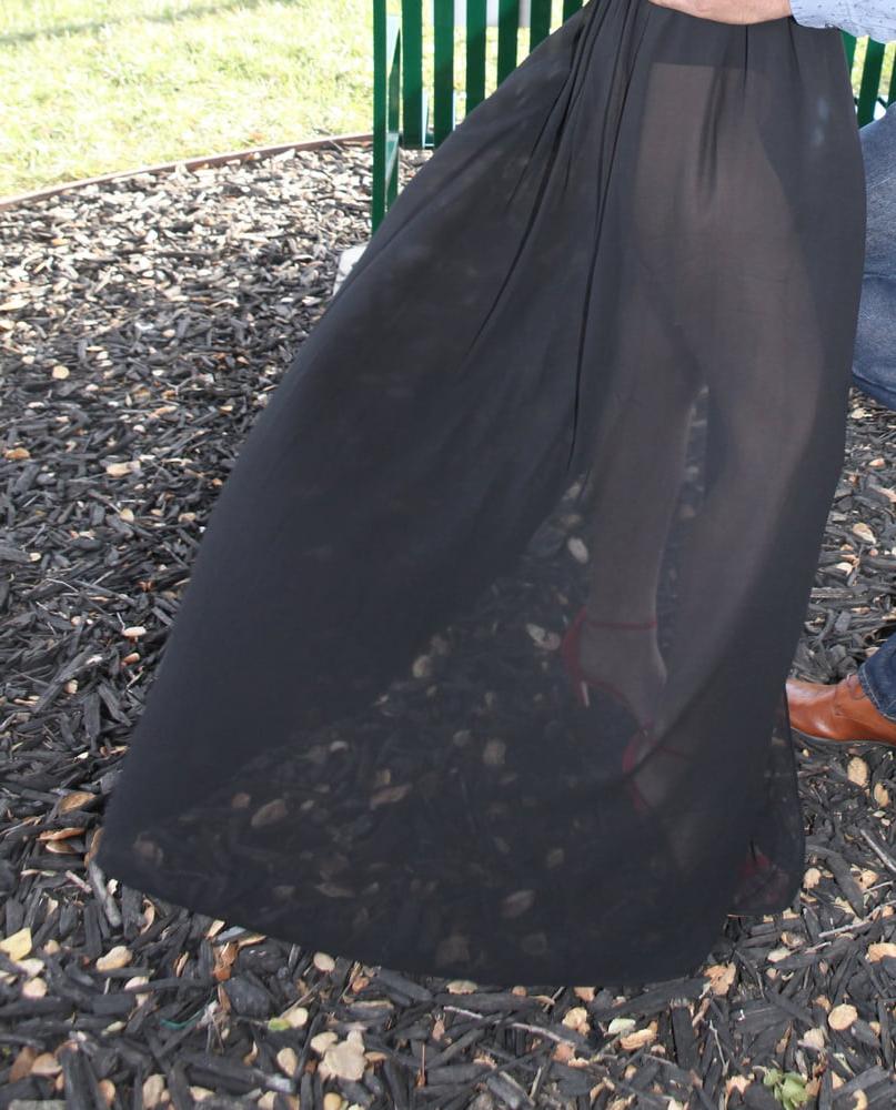 17P Latina Ass See Through Dress