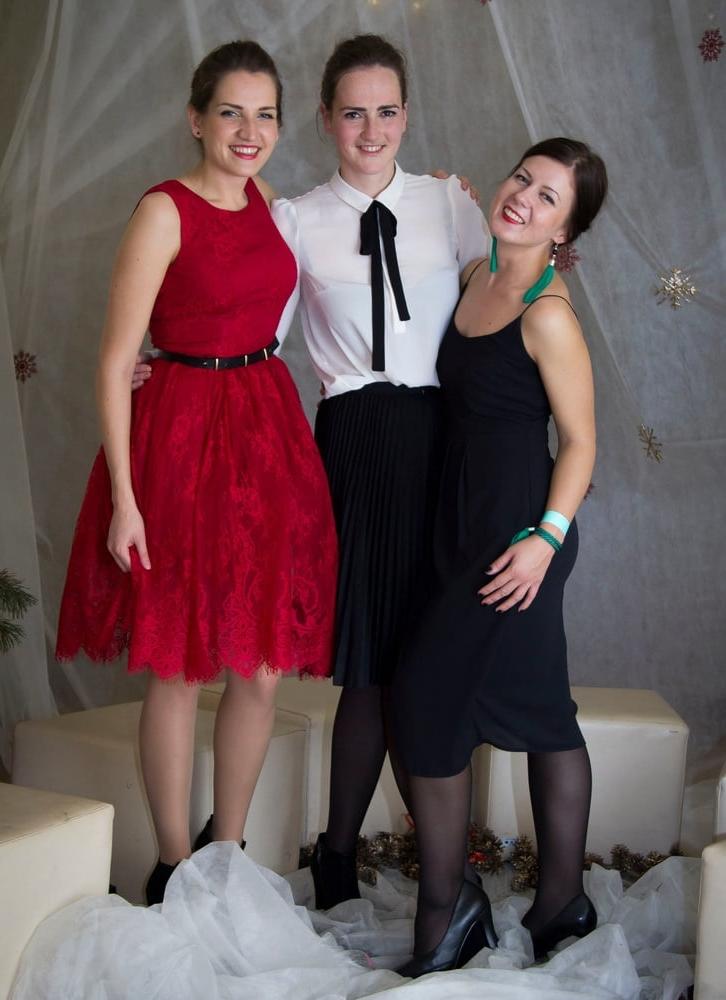 25P Christmas Party Pantyhose Part 3