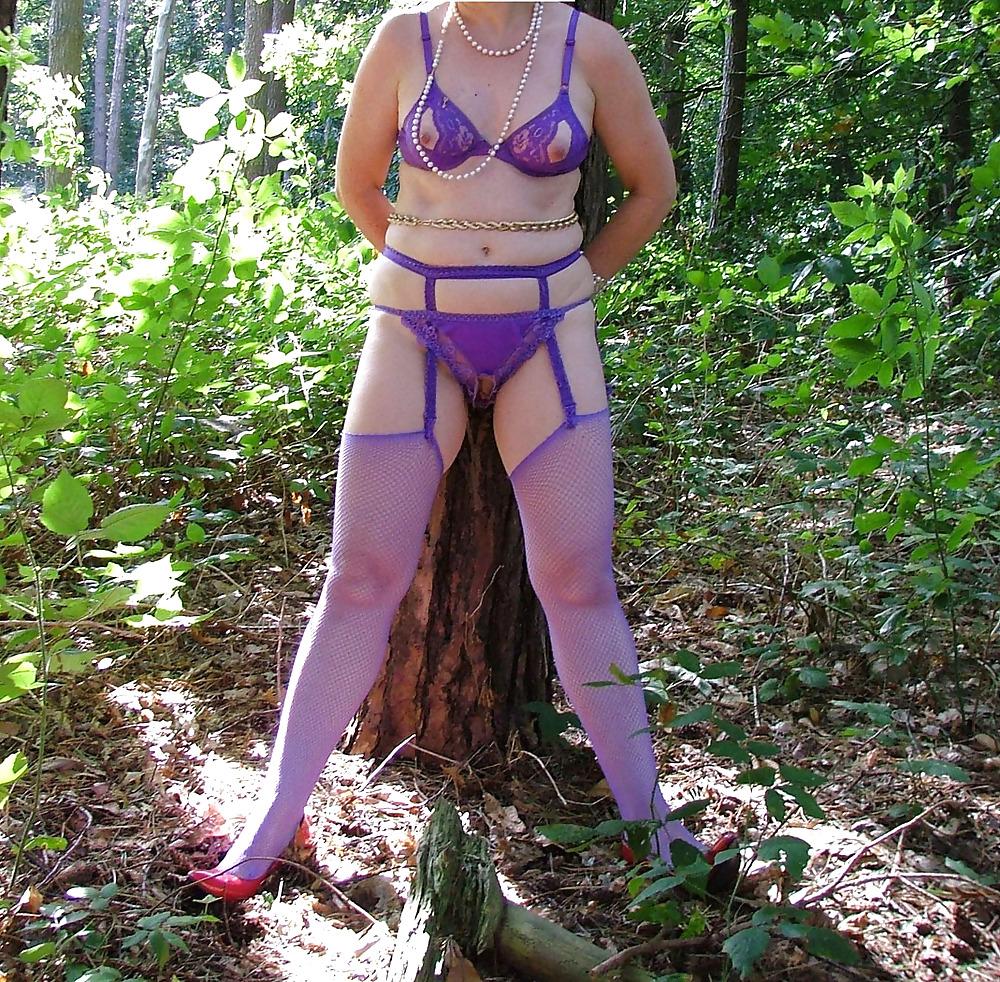 9P Blue lingerie