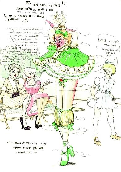 4P SISSY MARTYRIZED BY LITTLE GIRL'S