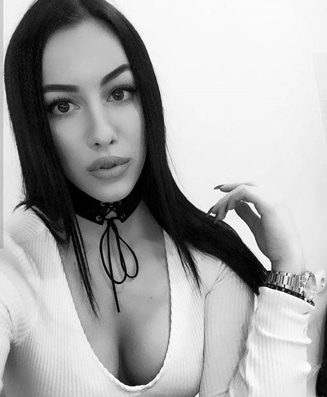 25P Nikolina I. Sweet Serbian Brunette Babe
