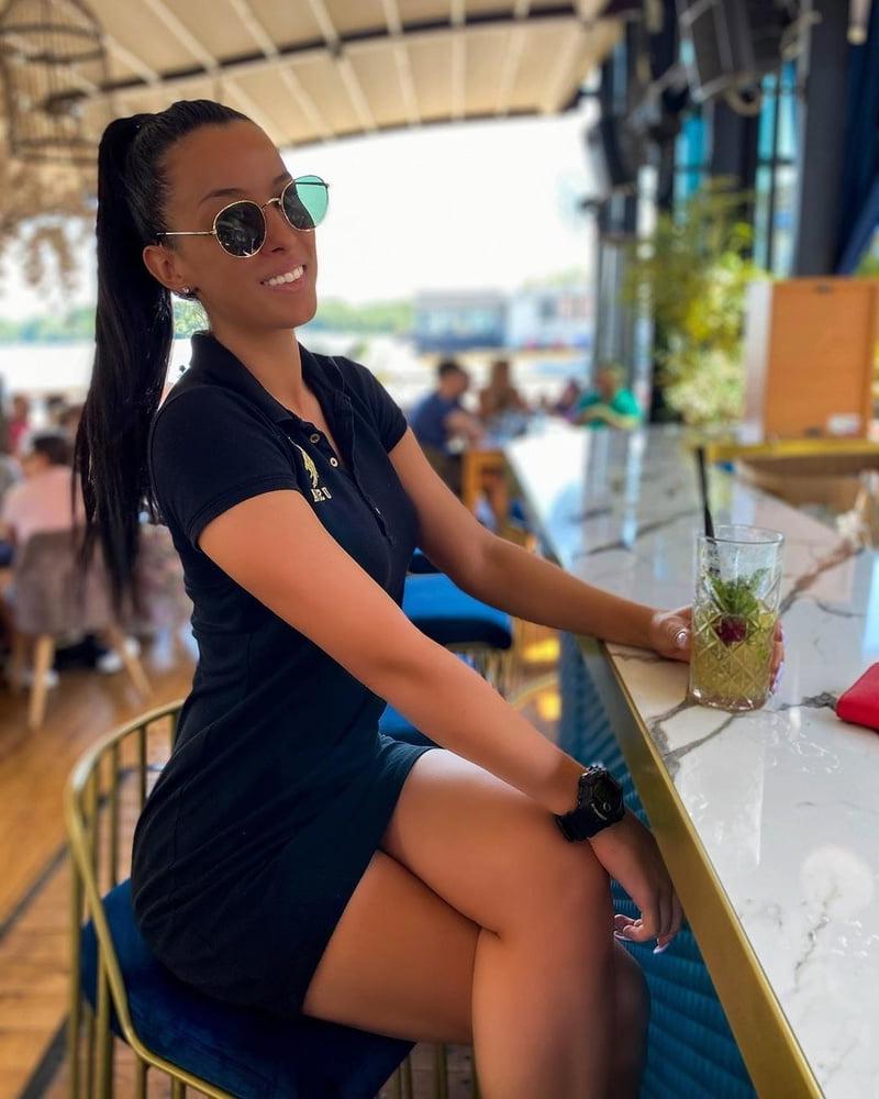 25P Nikolina I. Sweet Serbian Brunette Babe