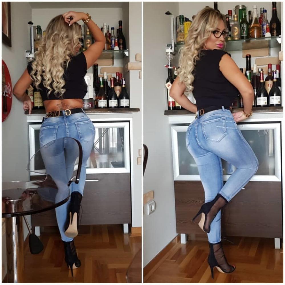25P Serbian hot slut blonde girl big tits Sandra Kacanski