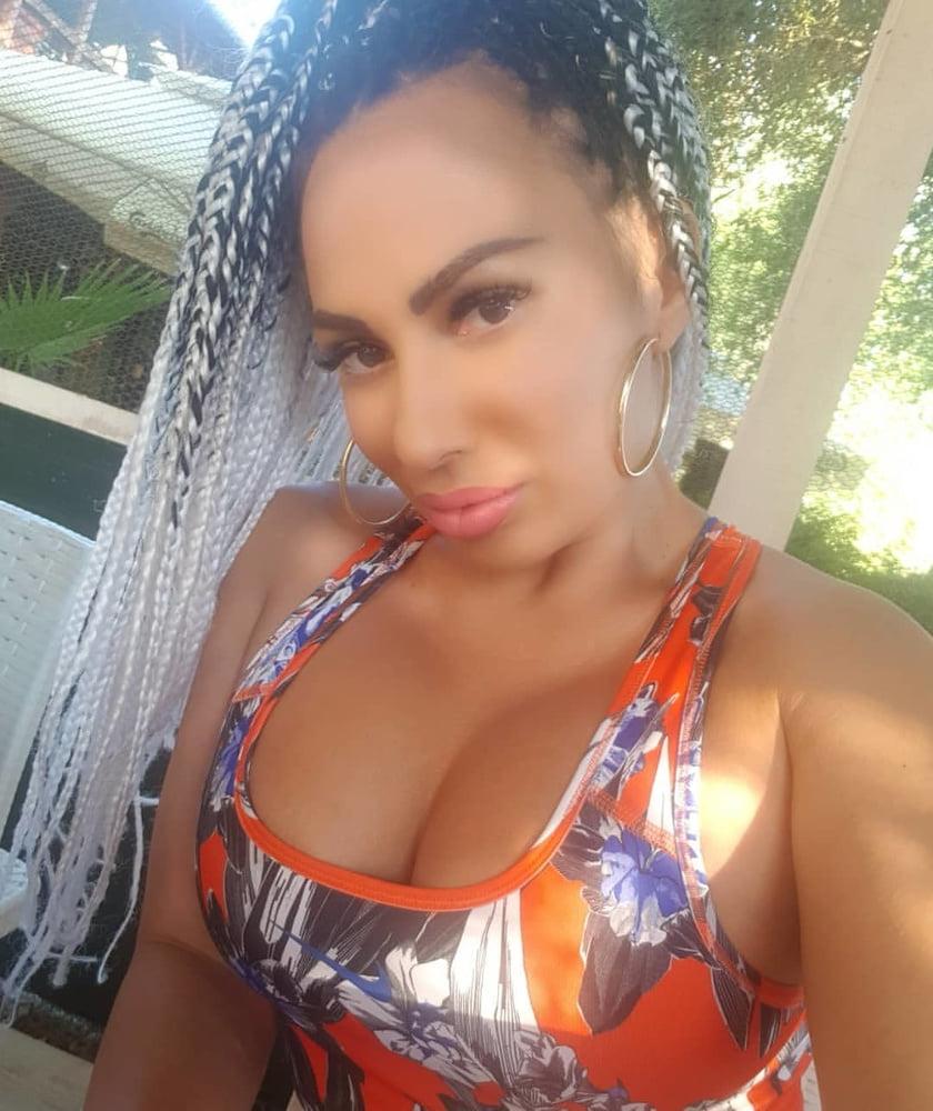 25P Serbian hot slut blonde girl big tits Sandra Kacanski