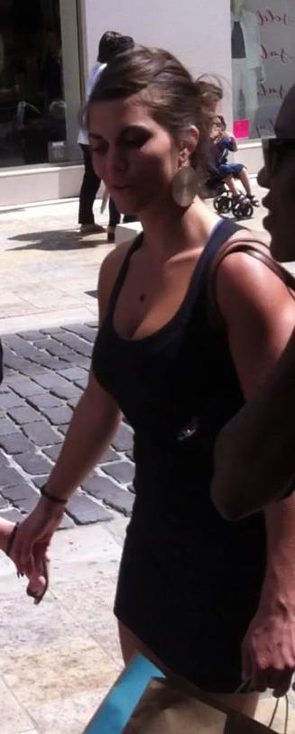 13P hot girl with tight mini dress so hot high heels and boobs