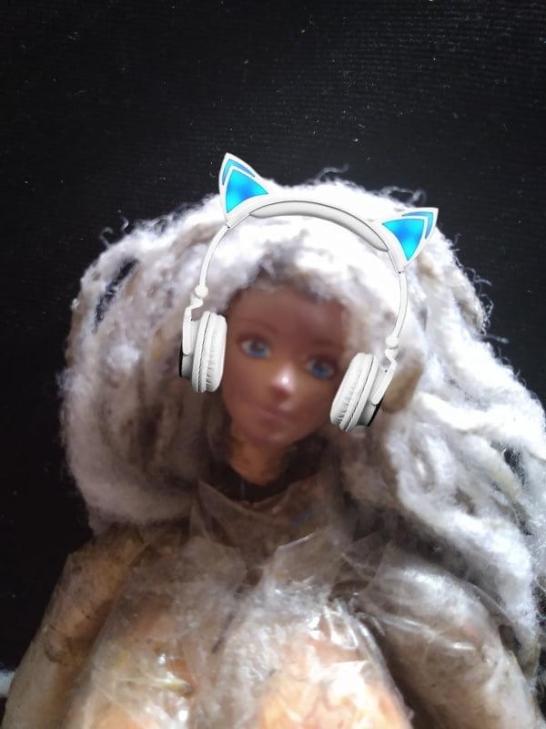 14P Sakura Rose gynoid cosplay (mini Barbie sex doll)