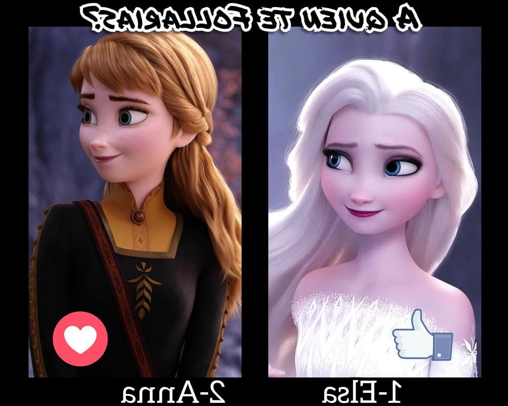 16P A quien te Follarias? (Princesas Disney)