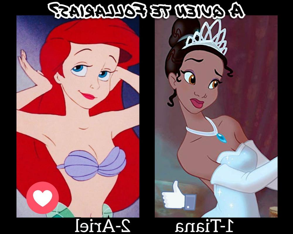 16P A quien te Follarias? (Princesas Disney)