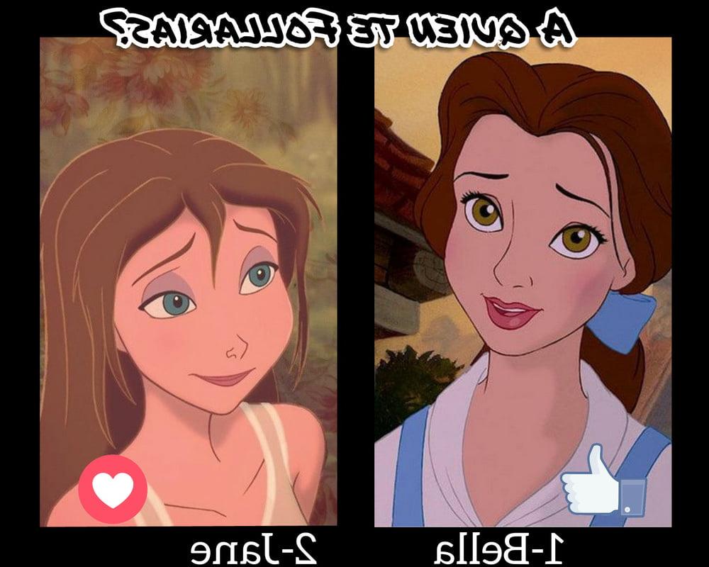 16P A quien te Follarias? (Princesas Disney)
