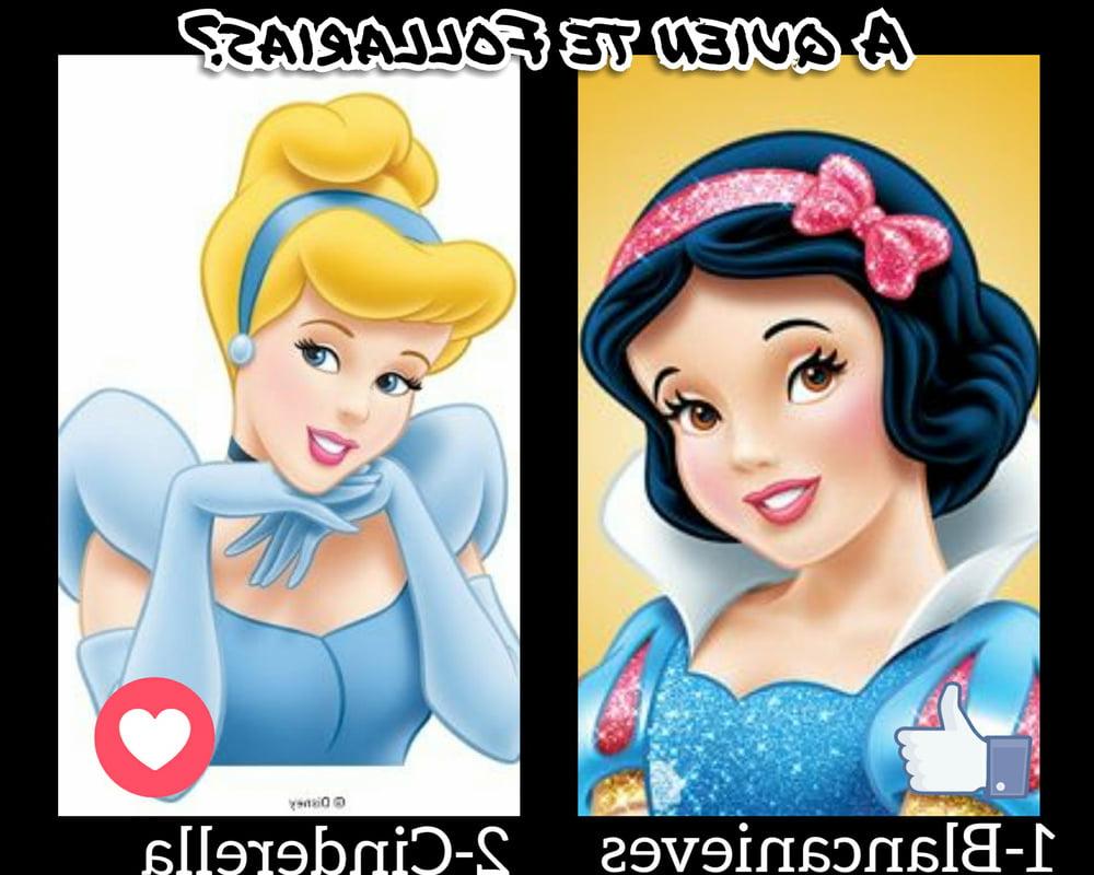 16P A quien te Follarias? (Princesas Disney)
