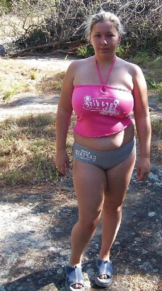 18P Fat girlfrind whit huge tits off my dirty comments