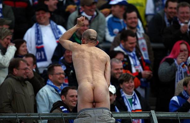 25P Naked football