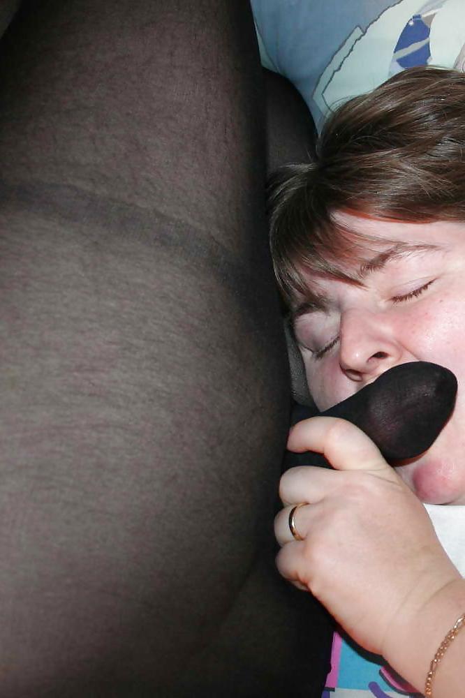 15P Pantyhose with penis sleeve