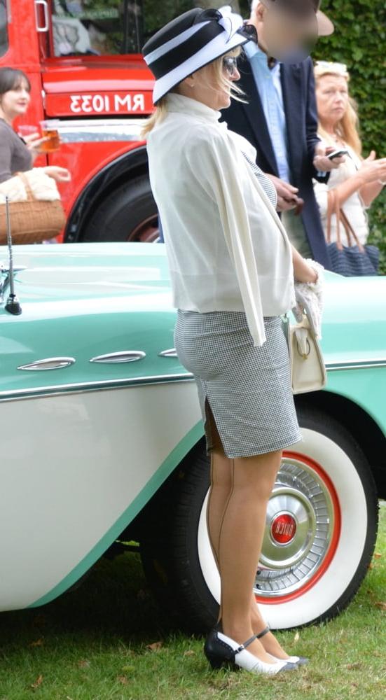 25P Goodwood Revival 02 - Posh Cunts in Pantyhose