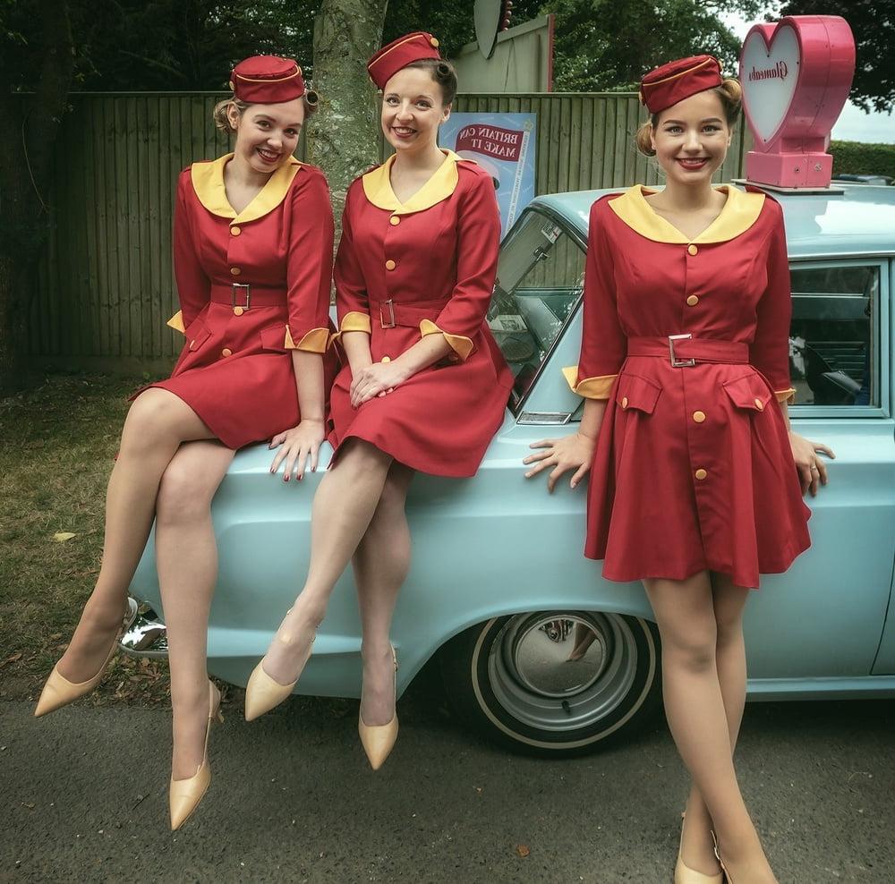 25P Goodwood Revival 03 - Posh Cunts in Pantyhose