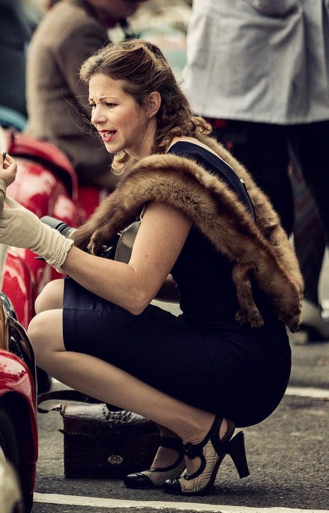 25P Goodwood Revival 03 - Posh Cunts in Pantyhose