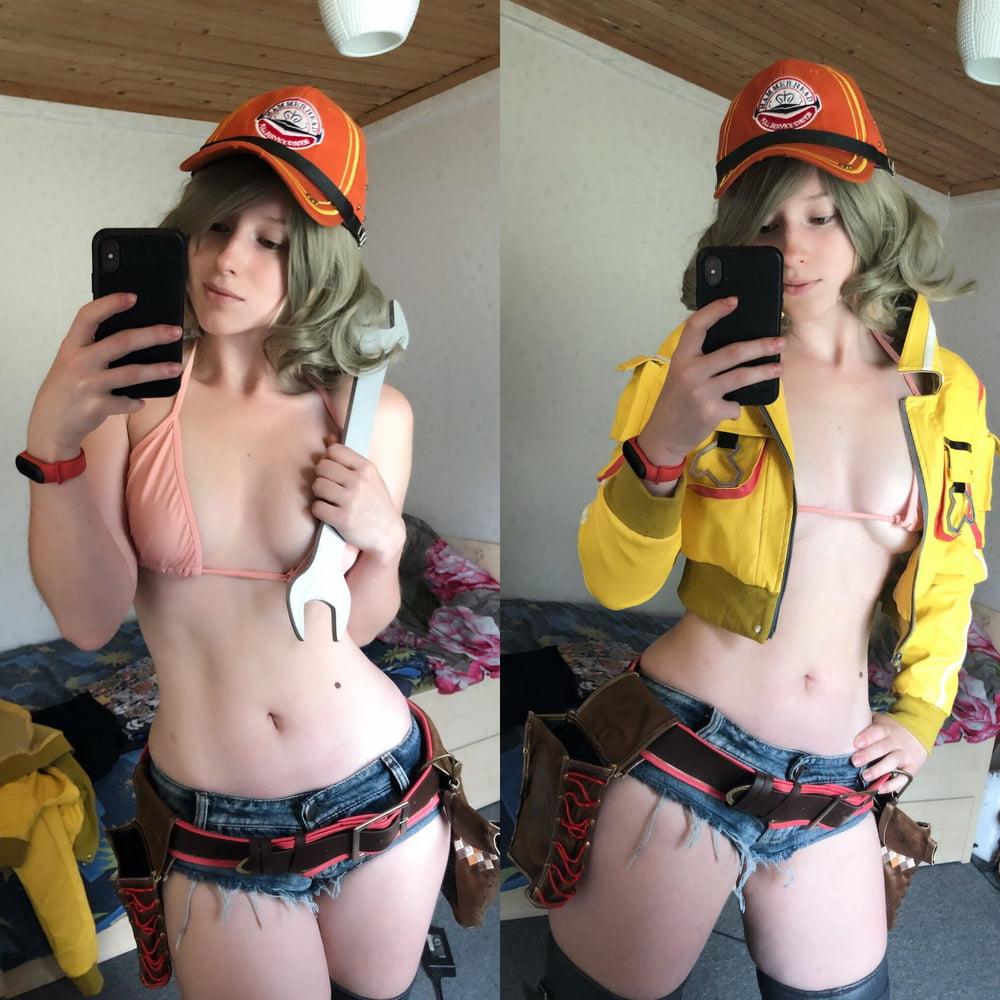 25P Cosplay Cindy Aurum (Final Fantasy)
