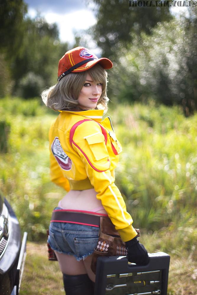 25P Cosplay Cindy Aurum (Final Fantasy)