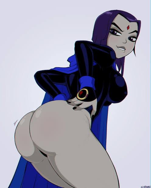 25P Raven fron Teen Titans Hentai