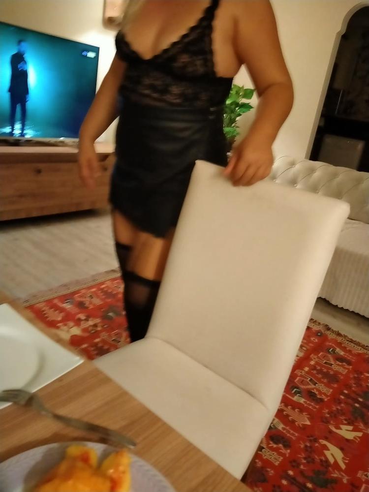 7P Turkish MILFS Mom Black Dress Fantasy TR