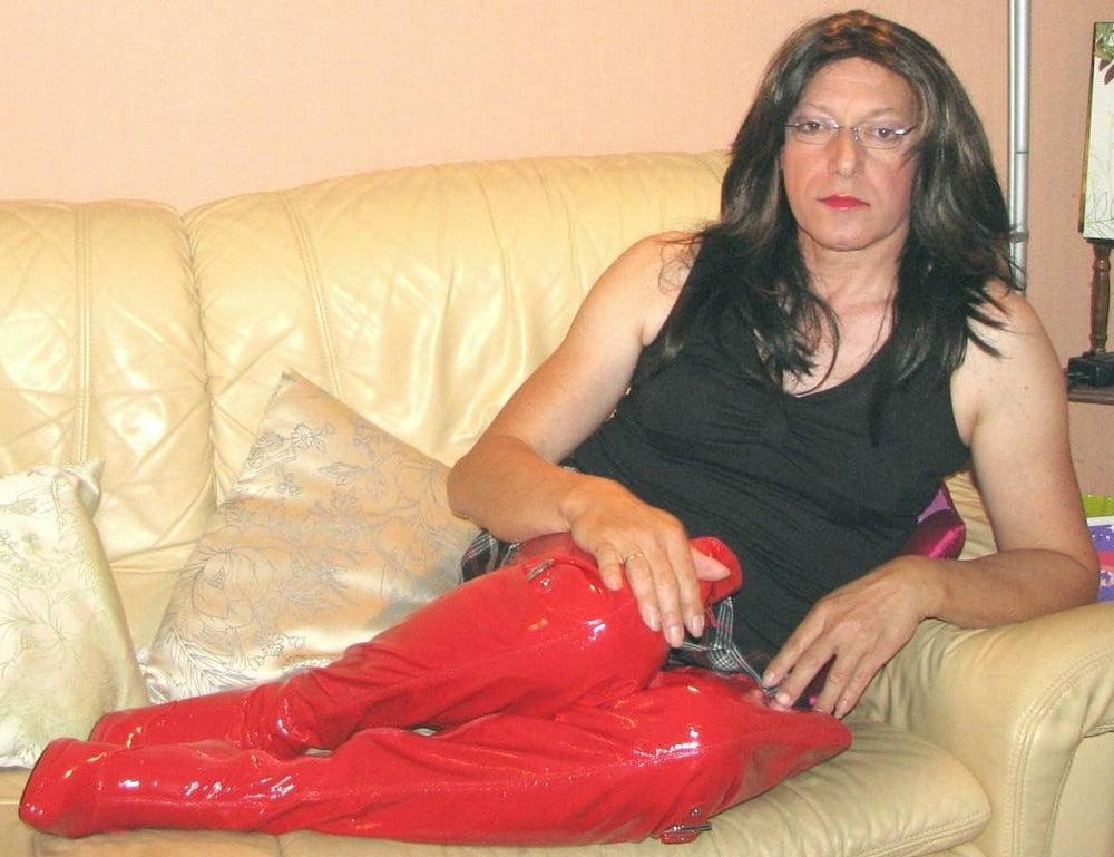 14P high heels over knee