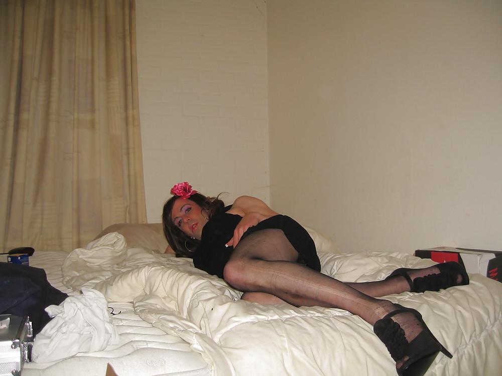 12P New black mini dress plus new high heel sandals