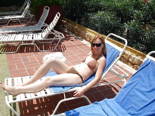 25P Freckled Redhead Blonde College Babes