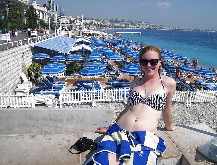 25P Freckled Redhead Blonde College Babes