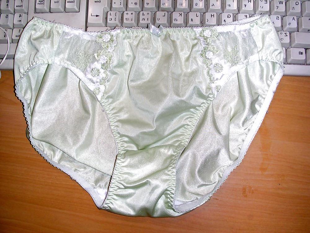 25P Dirty Worn Nylon Panties
