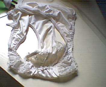 25P Dirty Worn Nylon Panties