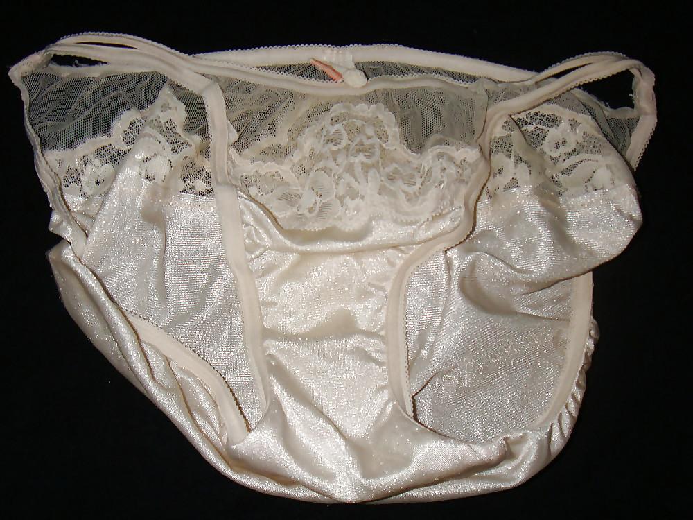 25P Dirty Worn Nylon Panties