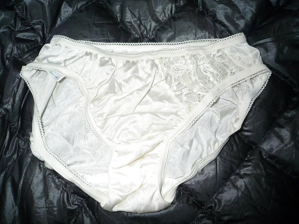 25P Dirty Worn Nylon Panties
