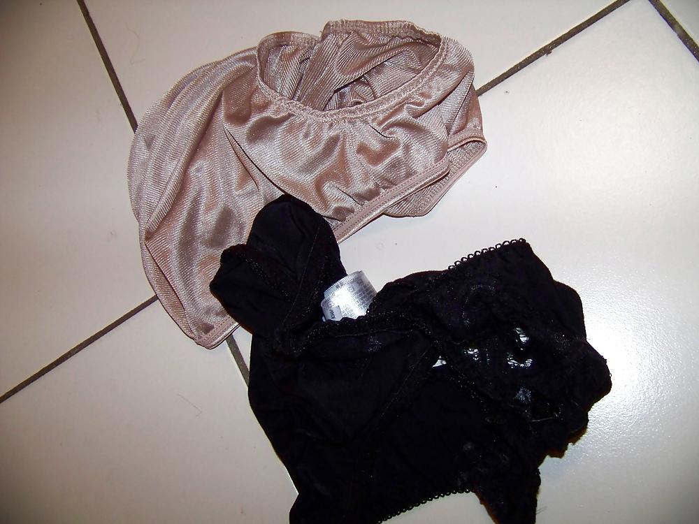 25P Dirty Worn Nylon Panties