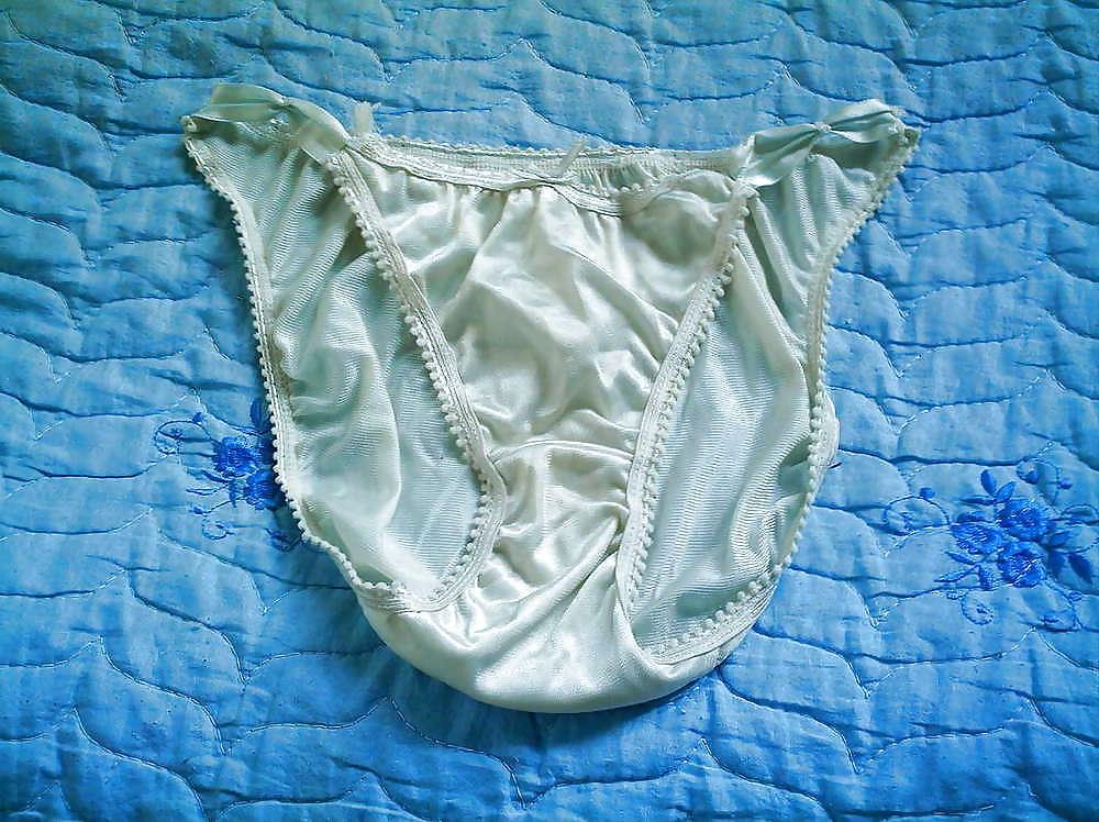 25P Dirty Worn Nylon Panties