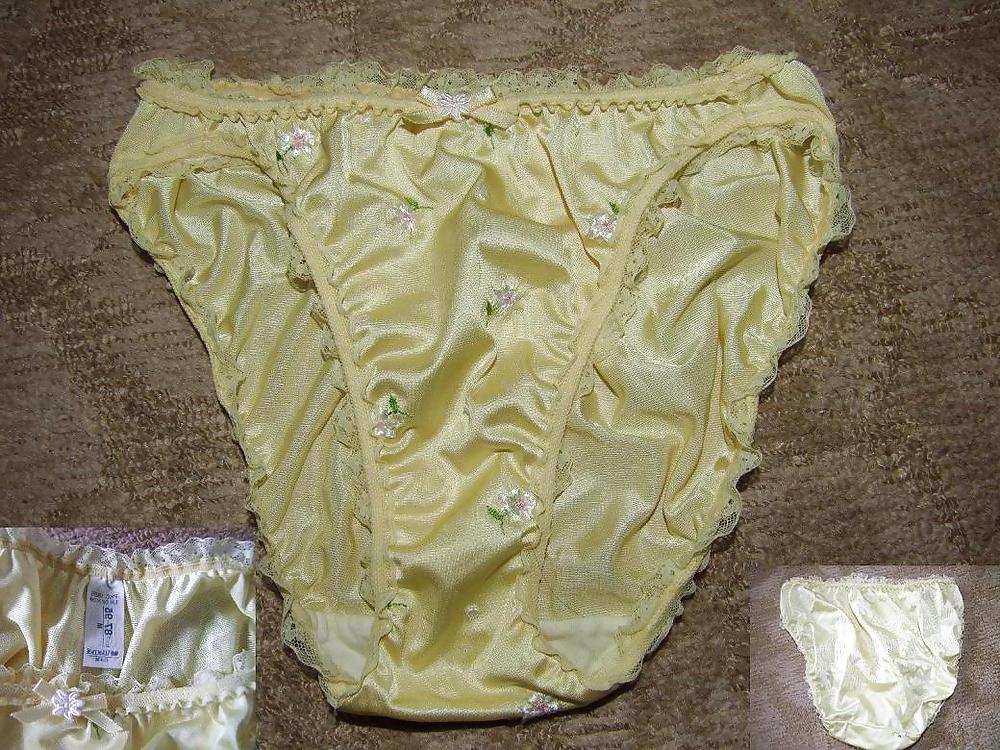25P Dirty Worn Nylon Panties