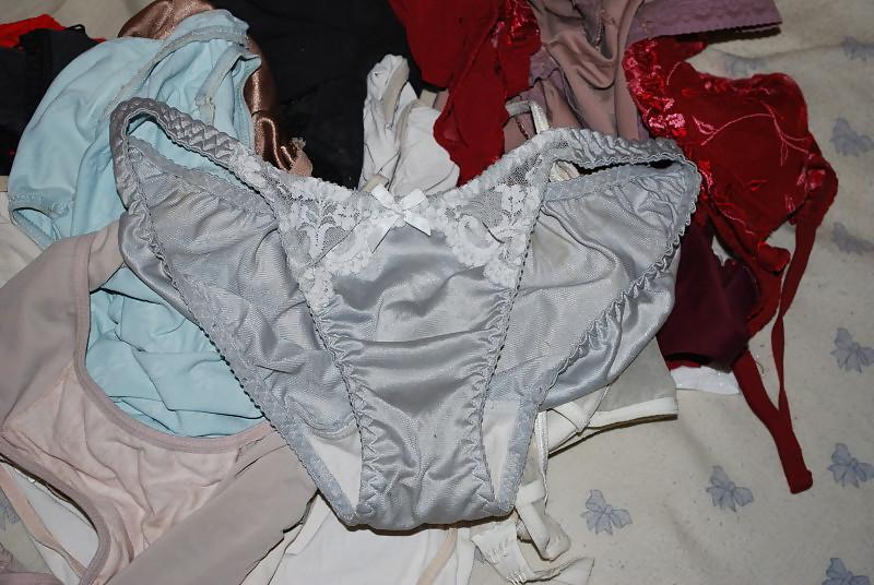 25P Dirty Worn Nylon Panties