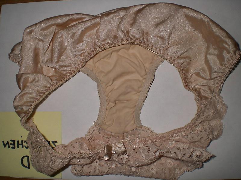 25P Dirty Worn Nylon Panties
