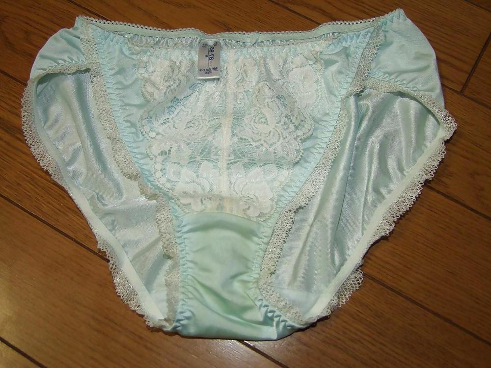 25P Dirty Worn Nylon Panties