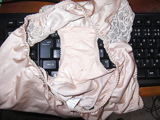 25P Dirty Worn Nylon Panties