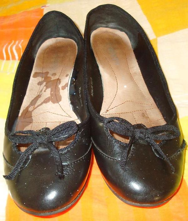 10P Smelly ballerinas of girlfriend with cum