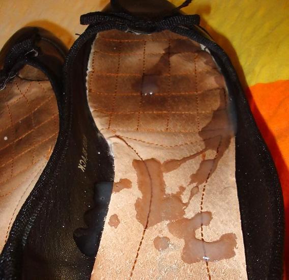 10P Smelly ballerinas of girlfriend with cum