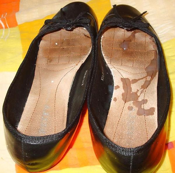 10P Smelly ballerinas of girlfriend with cum
