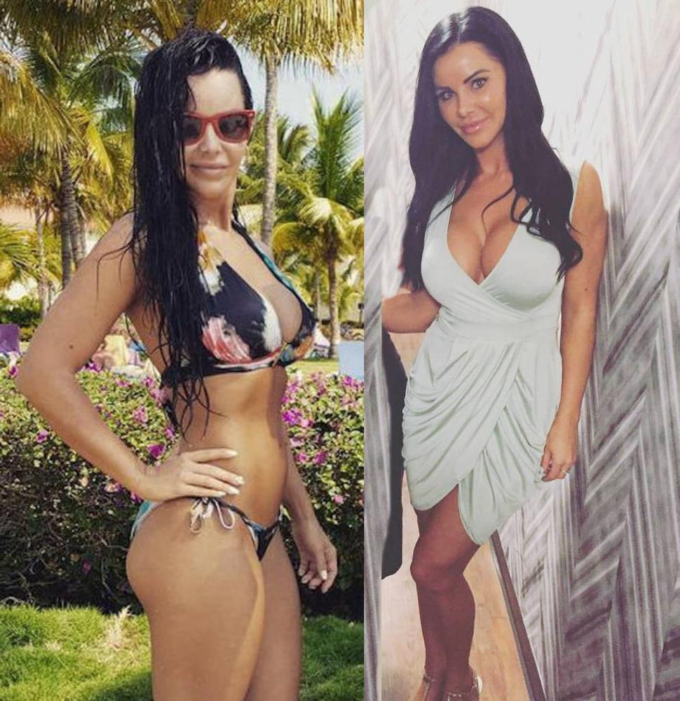 20P Sarah Loses Dress Bikini Stuffers In Her Hottest Bikinis