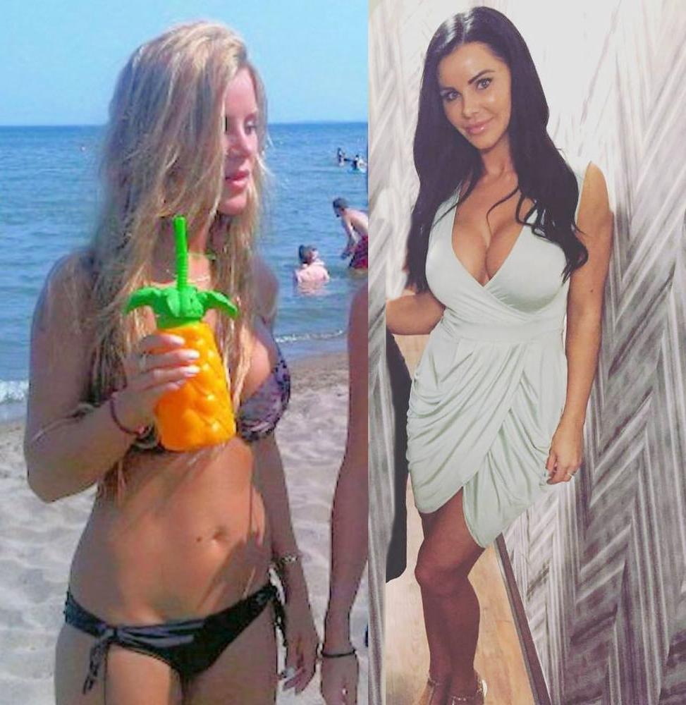 20P Sarah Loses Dress Bikini Stuffers In Her Hottest Bikinis