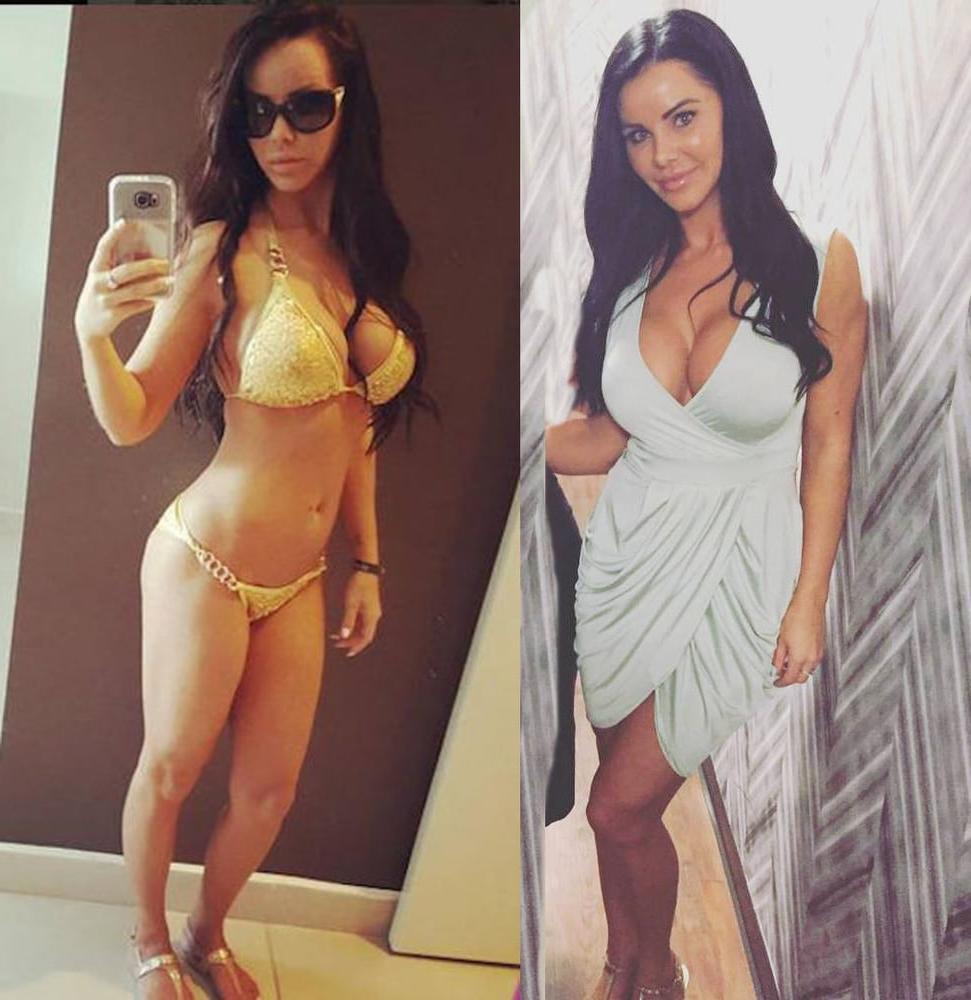 20P Sarah Loses Dress Bikini Stuffers In Her Hottest Bikinis