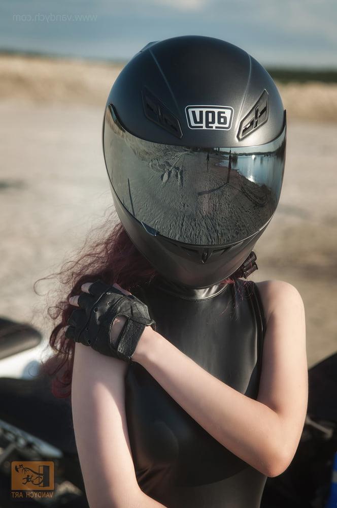 25P DHM - Swimsuit &amp; Motorcycle