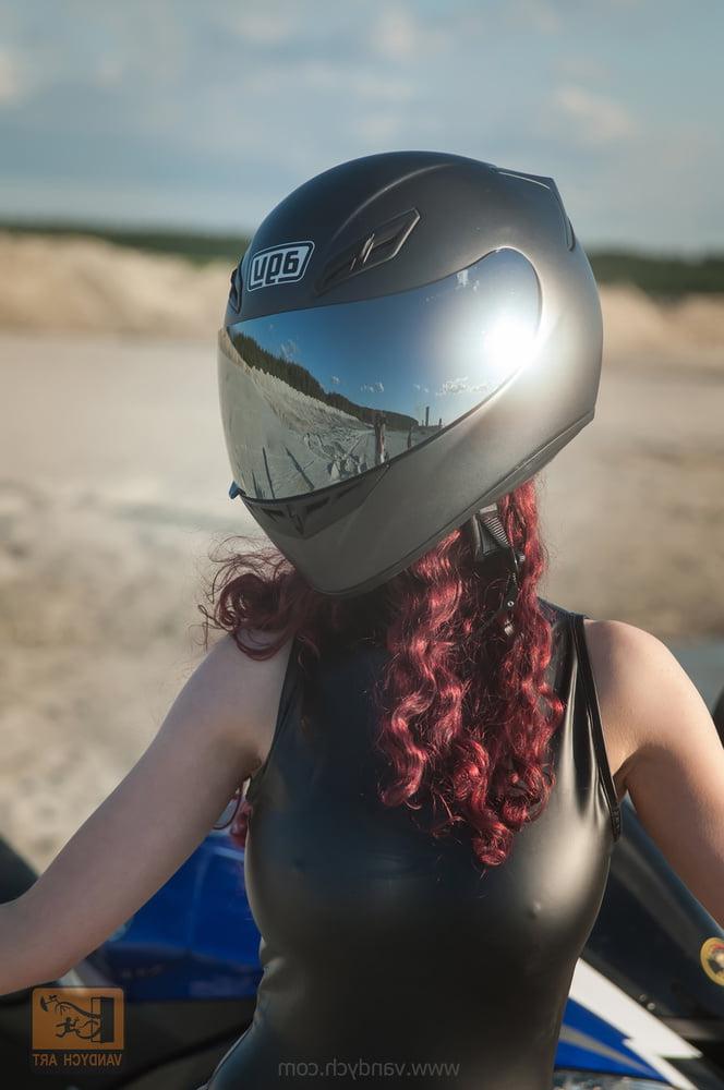 25P DHM - Swimsuit &amp; Motorcycle