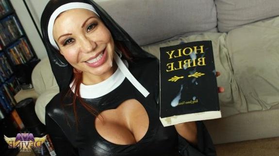 25P Beatiful nuns they blaspheme