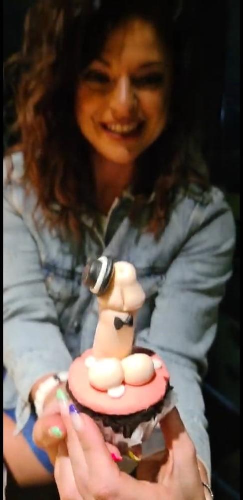 10P Lilly Stefanova blowjob lessons on a sweet dick cake